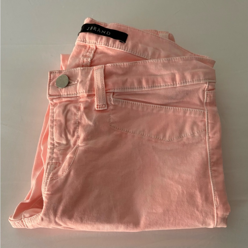 J Brand Women's Light Pink Skinny Jeans